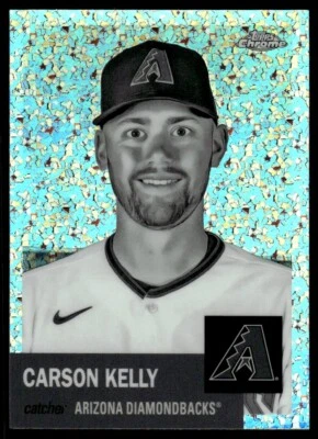 2022 Topps Chrome Platinum BLACK AND WHITE Carson Kelly #284 R62 - Image 1 of 2