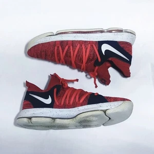 Size 11 - Nike KD 10 Red Velvet / University Red / Pure Platinum - Picture 1 of 8