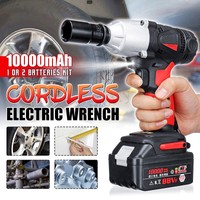 Cordless Electric Impact Wrench Brushless Rattle Torque Driver Drill Screws 