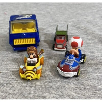 Hot Wheels AI Intelligent Race System Mario Car Toys Set Lot of 4 - Image 1 of 3