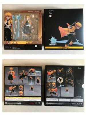 【Authentic】Max Factory figma Demon Slayer Zenitsu Agatsuma DX Edition kimetsu - Image 1 of 4