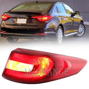 Right Passenger /RH Outer Tail Light W/bulb Halogen For Hyundai Sonata 2015-2017 - Picture 1 of 14