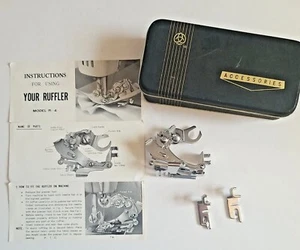 Máquina de Coser Volantes Modelo R-4 De Colección Con Instrucciones y 2 Piezas Extra   - Imagen 1 de 11