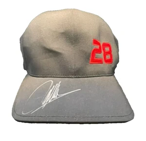Gorra de béisbol firmada Flexfit Delta negra L/XL Ryan Hunter-Reay #28 - Imagen 1 de 6