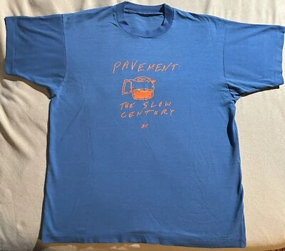 Camiseta Pavement Vintage The Slow Century XL Malkmus Treble Kicker Rara Rock Foto 1 de 4