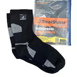 SealSkinz DS691 Duty Waterproof Ankle Length Socks Breathable Merino Knit XL 12- - Picture 1 of 3