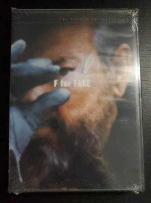 F for Fake (Criterion Collection) (DVD, 1973) Orson Welles New Sealed - image 1 of 4