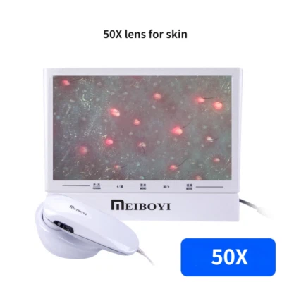 Cámara digital microscopio de piel para folículos capilares profesionales de 11"" para cuero cabelludo Foto 1 de 4