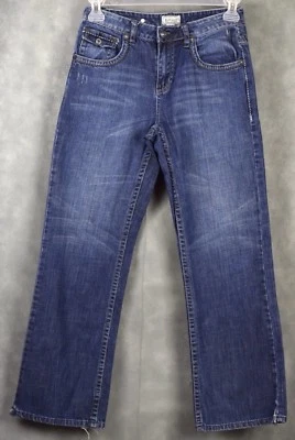 Buffalo David Bitton Mujer Talla 16x28 Azul Oscuro Lavado Foto 1 de 4