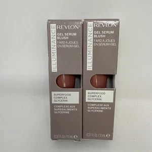 (2x) Revlon Gel Serum Blush Illuminance Enchanting Mauve 110 - Picture 1 of 5