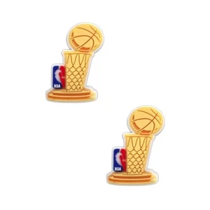 Trofeo del Campeonato NBA Larry O'Brien para Zapatos Crocs Dijes Jibbitz - 2 Piezas - Imagen 1 de 1