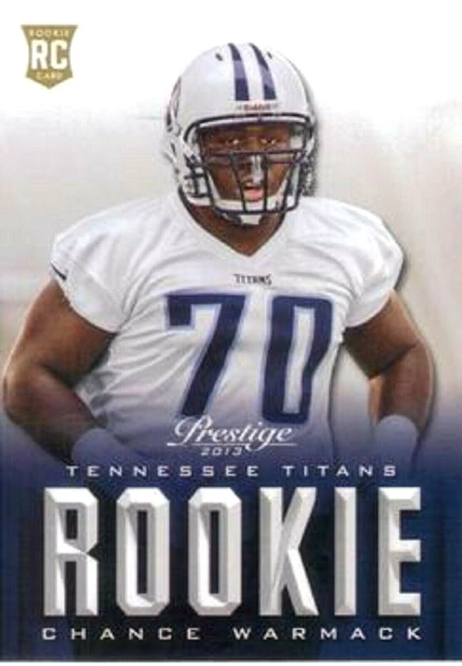 2013 Prestige #218 Chance Warmack RC Tennessee Titans - Image 1 of 1