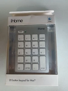 iHome Mac Numeric 20 Button Keypad - lMac-A210S New - Picture 1 of 8