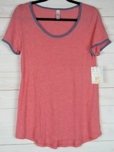 Lularoe Women's Classic T Heathered Red Top Size XS NWT - Picture 1 of 2