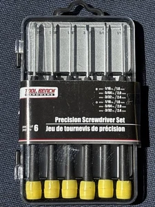 6 Piece Screwdriver Set Eyeglass Watch Jewelry Repair Cell Micro Small Precision - Picture 1 of 4