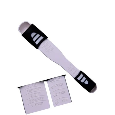 Adjustable Measuring Spoon White,Creative Double End Adjustable Scale, Eight ... - Image 1 of 4