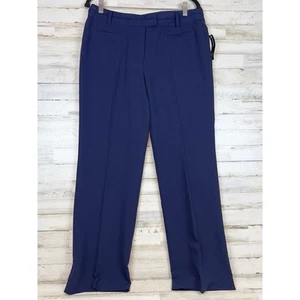 New Directions Womens Navy Blue Career Dress Pant Size 12P NWT - Picture 1 of 11