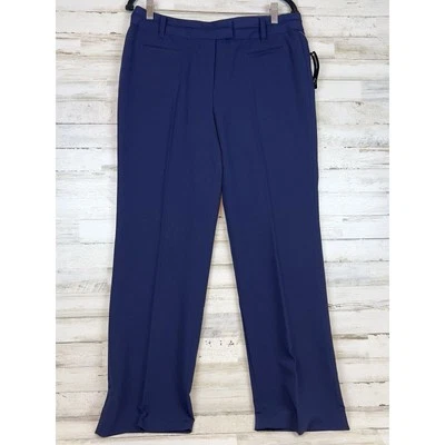 New Directions Womens Navy Blue Career Dress Pant Size 12P NWT - Image 1 of 4