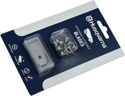 Husqvarna Automower Ersatz-Messer-Klingen, Carbon, kompatibel mit Mähroboter 9er - Bild 1 von 3