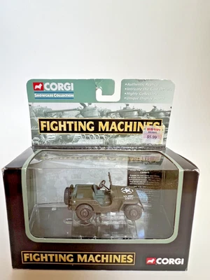 Corgi Showcase Collection Fighting Machines Willys MB 1/4 Ton CS90076 - Image 1 of 4