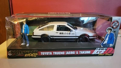  Sealed Jada Hollywood Rides 1986 Toyota Trueno (AE86) & Takumi Figure 1:24 - Image 1 of 4