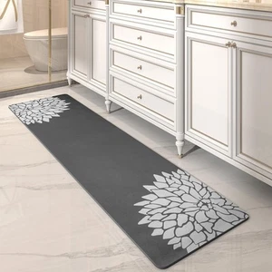 -No Stains Bathroom Runner Rug-Bath Mats for Bathroom Non Slip-Super Absorben... - Picture 1 of 7