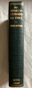 The Romance of Leonardo Da Vinci/Merejkowski/VG 1928 FIRST Modern Library ED. - Bild 1 von 5