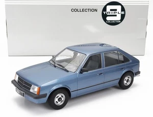 MODELLINO AUTO STATICO TRIPLE9 OPEL KADETT D 1984 BLU MODELLISMO SCALA 1:18 - Foto 1 di 6