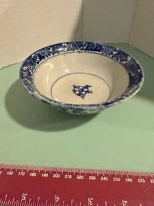 19th Century Canton Chinese Export  Blue & White Painted Small Bowl - Picture 1 of 15