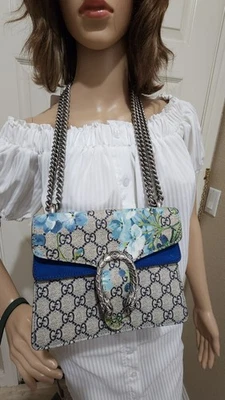 GUCCI Dionysus GG Floral Blooms Shoulder Bag Small Leather Bag - Image 1 of 4