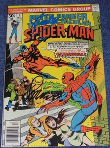 PETER PARKER SPECTACULAR SPIDER-MAN #1~1976~SIGNED STAN LEE~ CONWAY~BUSCEMA~COA - Picture 1 of 8