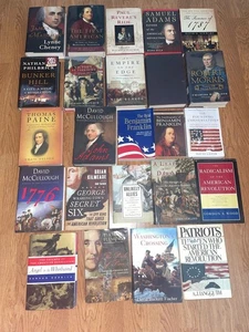 Lot of (24) Books About The American Revolution Instant Collection! 1776 - Bild 1 von 5