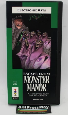 Escape From Monster Manor 3DO 1993 Pre-Owned - Image 1 of 4