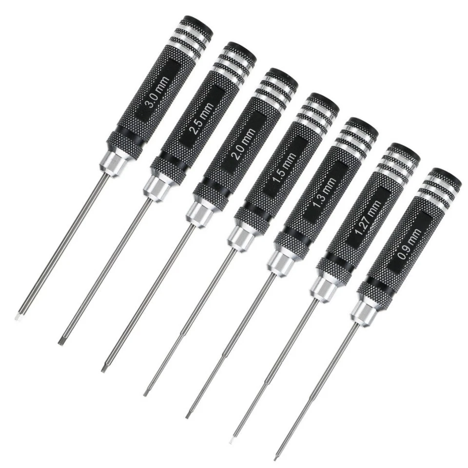 Wrench Screwdrivers Hex Screwdriver For Helicopter Screwdrivers 0.9-3.0mm - Image 1 of 4