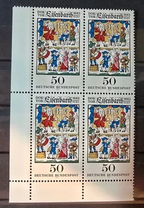 BRD / MI.NR. 953 / POSTFRISCH / 4ER BLOCK MIT ECKRAND OHNE PREISANGABE - Bild 1 von 1