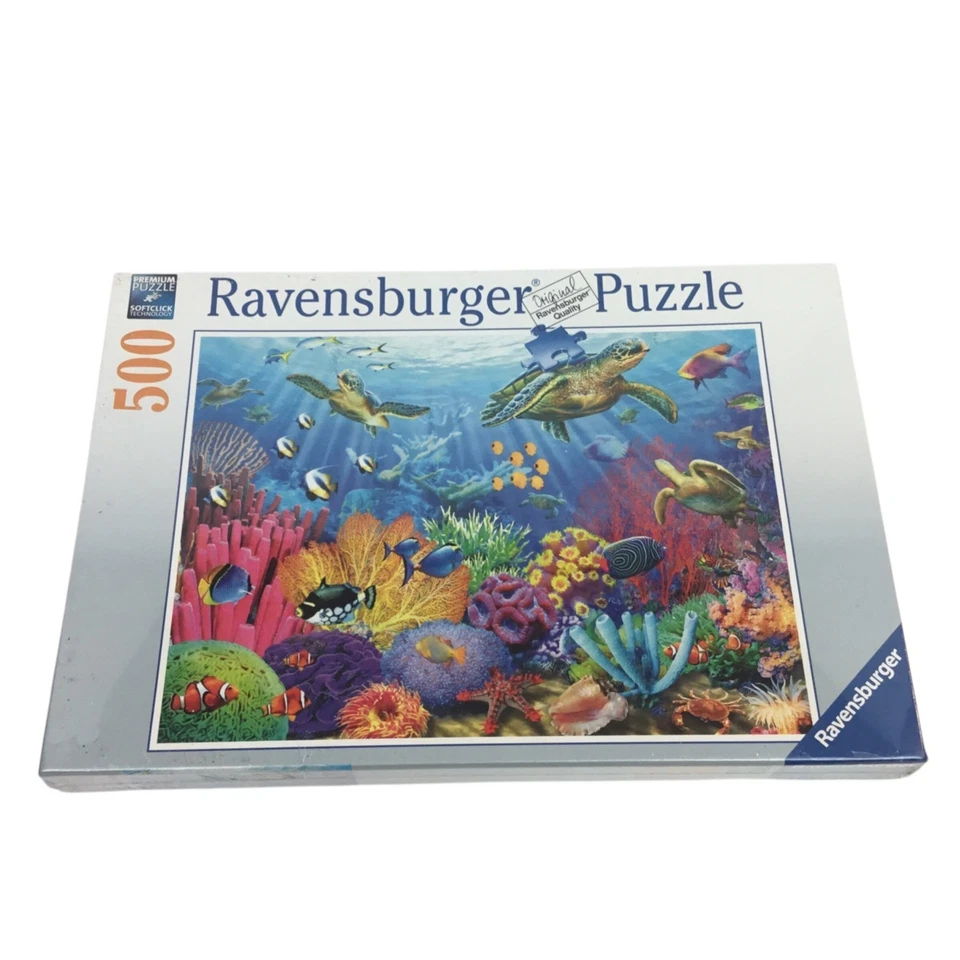 Ravensburger Tropical Waters 500 Piece Jigsaw Puzzle for Adults 14661