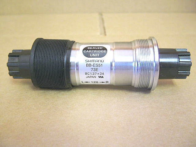 New-Old-Stock Shimano Deore LX Octalink (BB-ES51-E) Bottom Bracket (73E x 126mm) - Image 1 of 1