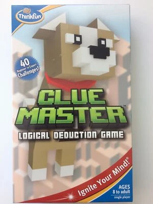 Clue Master Logical Deduction Game By Thinkfun, Magnetic Ages 8 to Adult NIB - Image 1 of 2