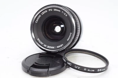 【Excelente+++】Canon FD 28mm F3.5 de Japón #1221Y Foto 1 de 4