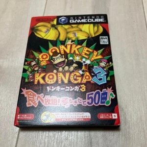 GameCube Donkey Konga 3 Japan Version komplett getestet Rhythmus Musik Spiel Nintendo - Bild 1 von 3