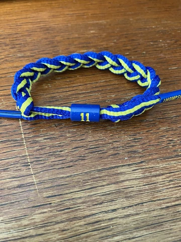 Basketball Star Klay Thompson Pull Type Braided Wristband Bracelets 4 NBA Lovers Cover