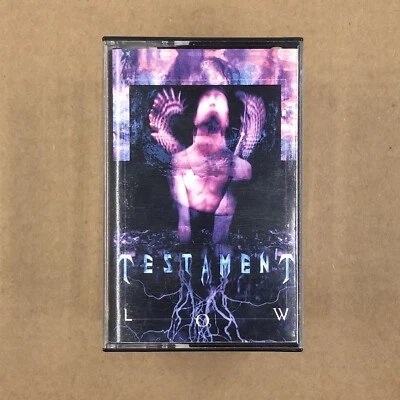 TESTAMENT Cassette Tape 90s Metal Thrash LOW JAMES MURPHY CHUCK BILLY - Image 1 of 4