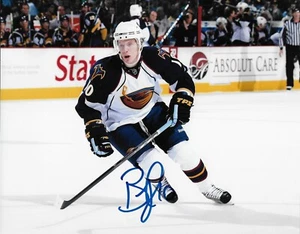Signed Bryan Little Atlanta Thrashers Autographed 8x10 Photo #3 Original - Picture 1 of 2