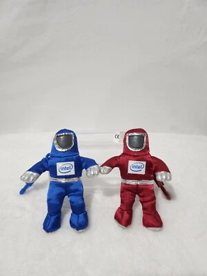 INTEL BUNNY PEOPLE KEYCHAIN 1997 SET OF 2 - Image 1 of 3