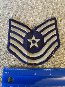 US Air Force Technical Sergeant Enlisted Rank Patch USAF INV15170 - Bild 1 von 3