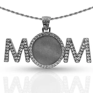 Plain Memory Pendant Timeless Gift Necklace for Men , Women and Loved Ones - Picture 1 of 12