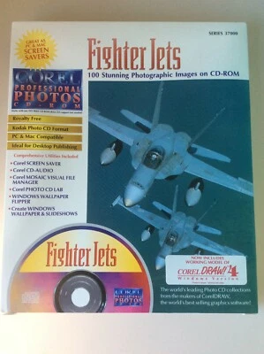 Corel Vintage Professional Photos CD-ROM "Fighter Jets" series 37000 - Image 1 of 2