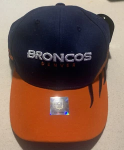 Cappello Berretto Denver Broncos NFL SPL.28 Navy con Bill Arancione Taglia Unica Adulto Nuovo - Foto 1 di 5