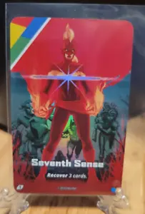 Captain Marvel Seventh Sense Marvel Uno Card Uncommon Carol Danvers - Picture 1 of 2