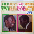 ART BLAKEY & JAZZ MESSENGERS WITH THELONIOUS MONK ATLANTIC SD1278 US VINYL LP